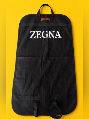 Zegna Black Garment Bag - Travel Suit Cover